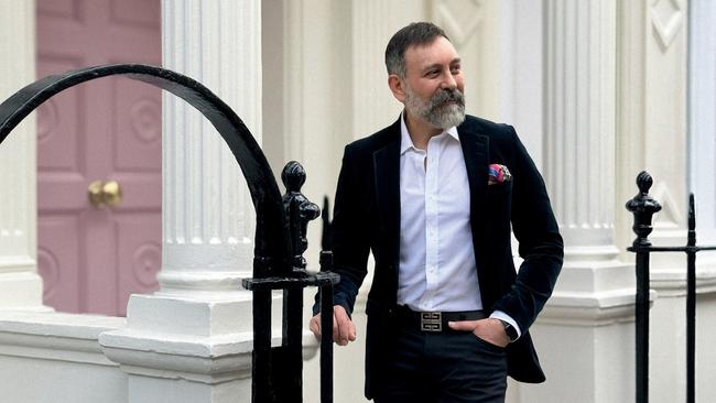 Dr Joseph Hkeik outside his new clinic Le Petit Saint in London's Mayfair. Picture: Lana Sayah