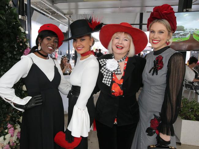 Doomben race day with Mildred Elwood, Dale Olsenn and Crystal Kimber.