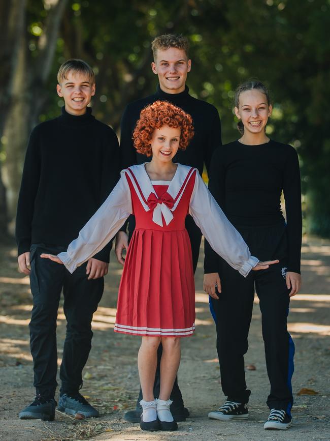 The de Hoog siblings – Annabelle, Adelaide, Jonas and Isaia