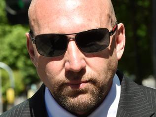 CHARTER: Essendon's accused supplier Shane charter up on steroid charges at Magistrates Court. Picture : Mike Keating.