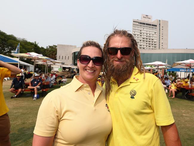 Golfer Jack Wilson's dreaded shave at Australian PGA championship at Royal Pines on December 20, 2019. Photo: PGA OF AUSTRALIA