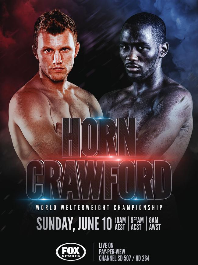 Jeff Horn will fight Terence Crawford on June 10.
