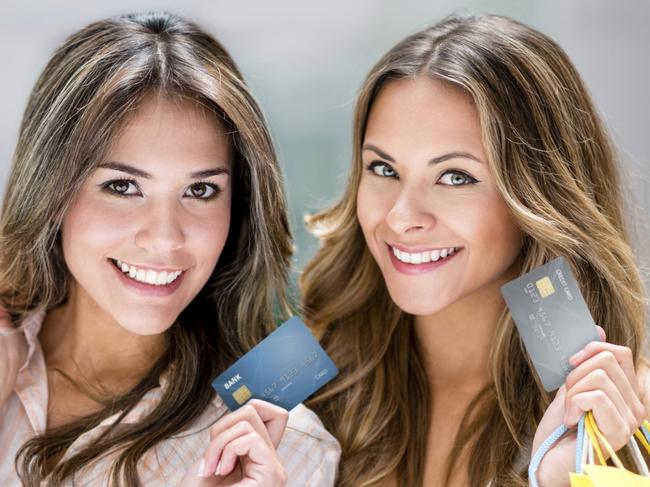 Two women shopping and they are paying using their credit card. Picture: iStock.