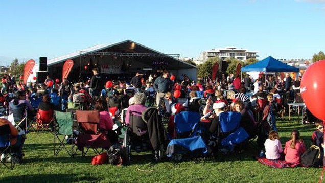 The crowd at the Mawson Lakes carols. Picture: Supplied