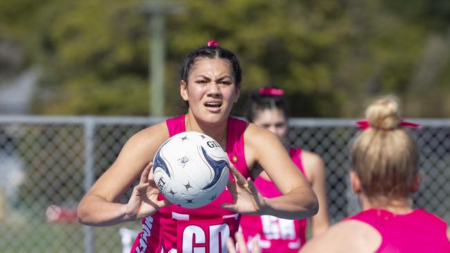 Moreton Bay College’s Lynette Childs. Picture: Renae Droop