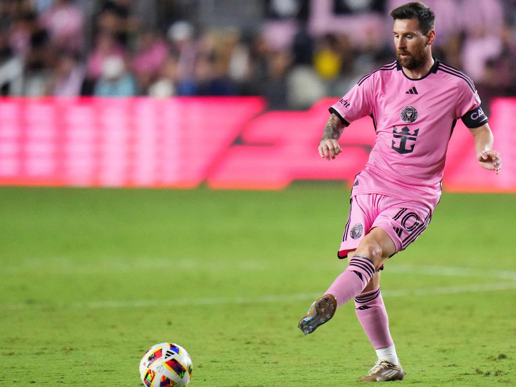 Lionel Messi in action against Atlanta United. Picture: Getty Images