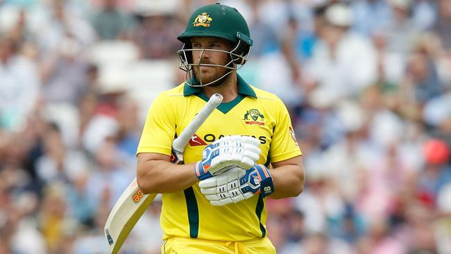 Aaron Finch has scored just 19 runs in two innings.