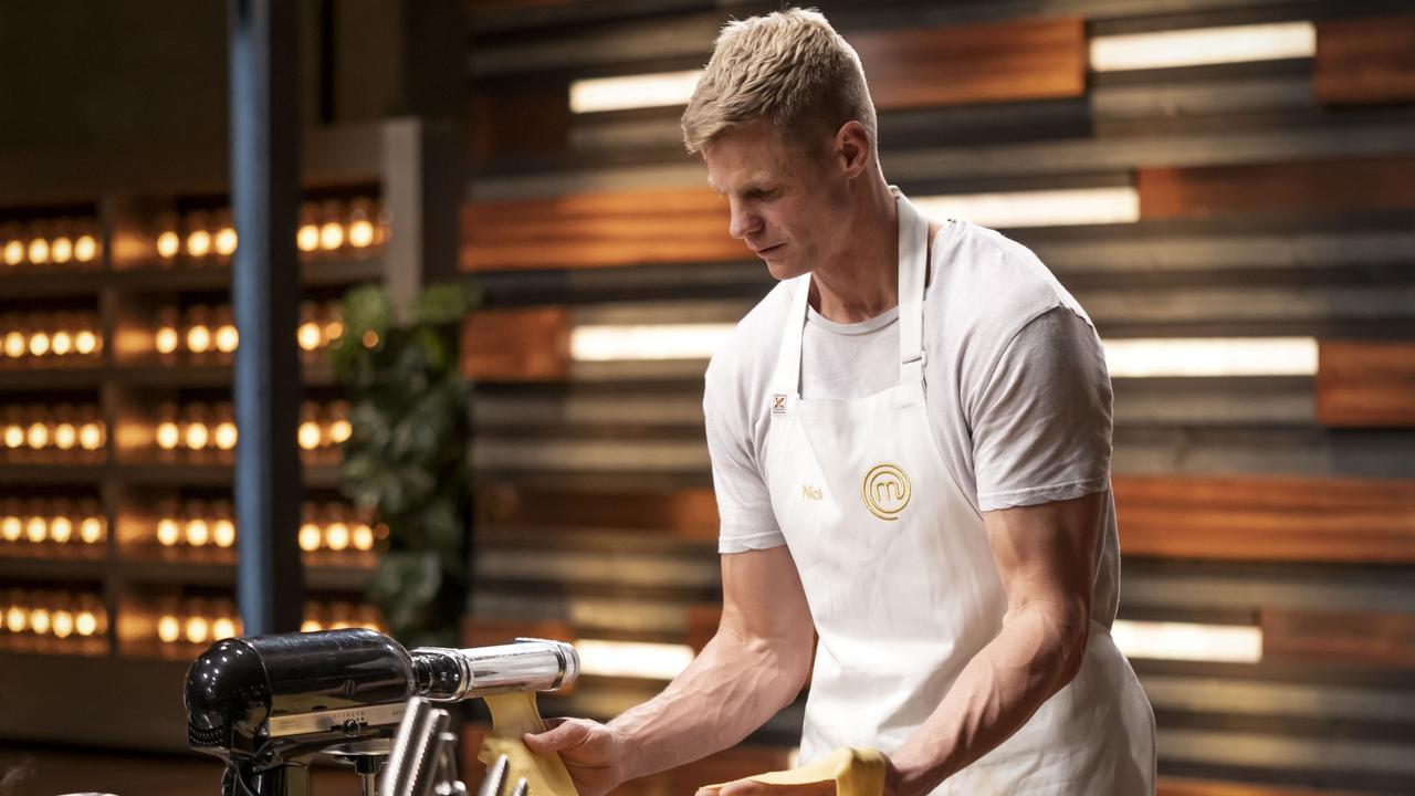 A Celebrity MasterChef mystery box challenge rekindles Nick Riewoldt's  competitive spirit