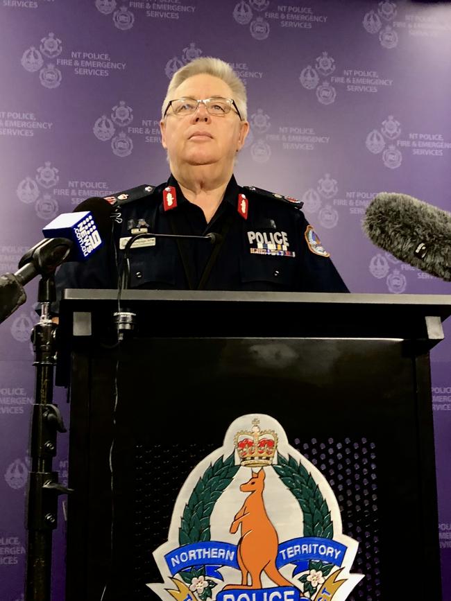 NT Police Deputy Commissioner Murray Smalpage.