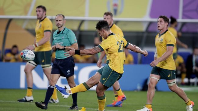 Matt Toomua provided a huge spark off the bench, and put his hand up for a starting spot. Picture: AP