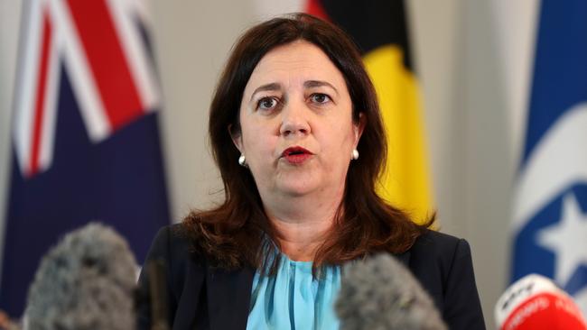 Queensland Premier Annastacia Palaszczuk. Picture: Tara Croser.