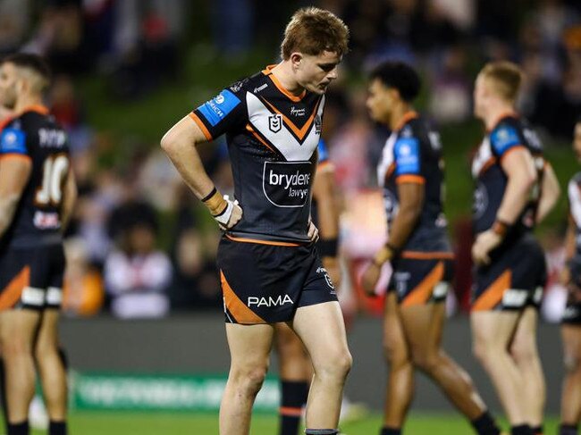 Wests Tigers CEO Shane Richardson met with the family of Lachlan Galvin on Thursday. Picture: NRL Photos