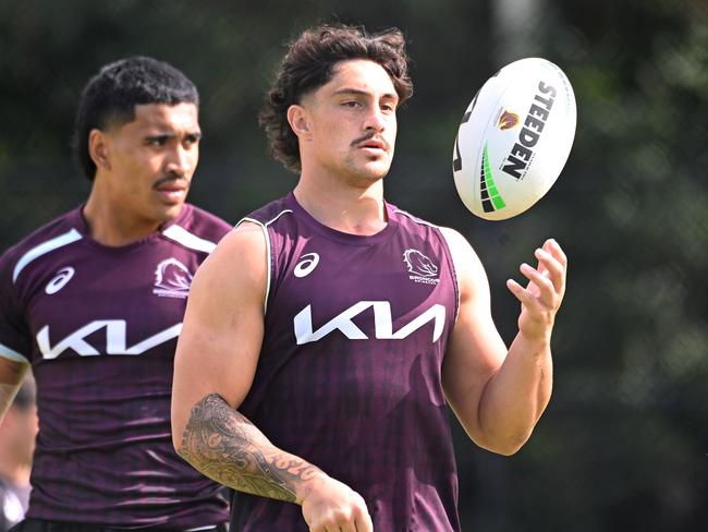 A contract extension for Reynolds could put pressure on the club to retain the star backline star Kotoni Staggs. Picture: John Gass