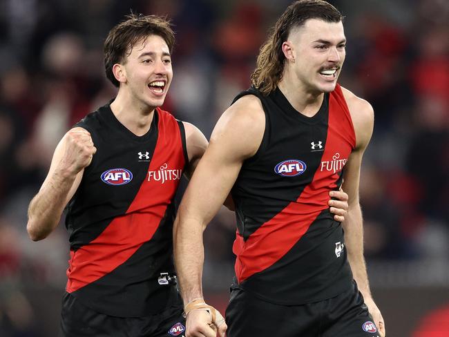 Are the Bombers close to contending or rebuilding? Picture: Martin Keep/AFL Photos/via Getty Images