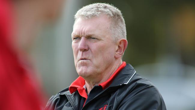 Rostrevor coach Ron Fuller. Picture: AAP/Russell Millard