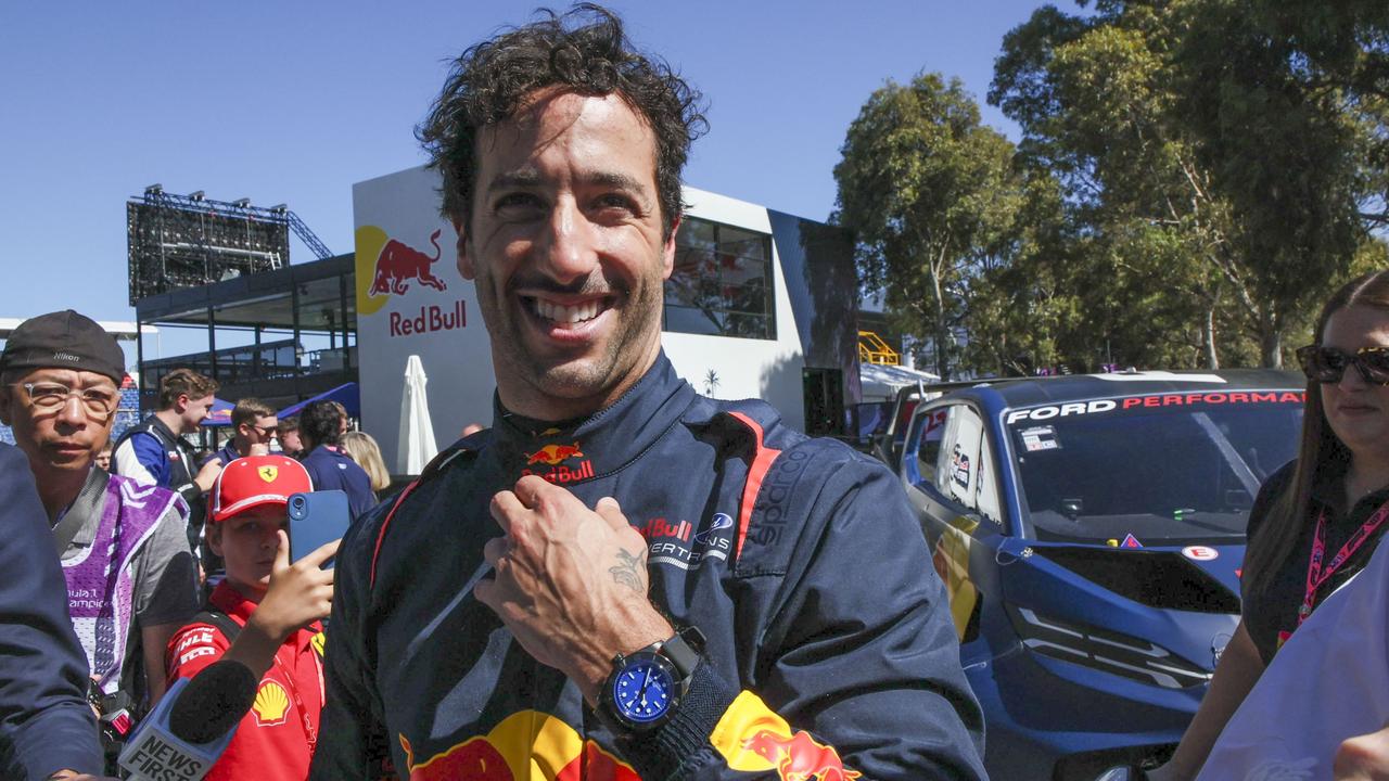 Daniel Ricciardo isn’t worried by the pressure this weekend. Picture: Via NCA NewsWIre