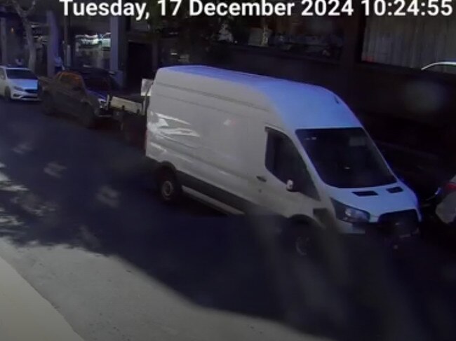 The delivery driver had a knife held to him by the alleged attacker. Picture: Supplied