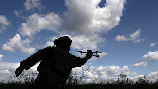 Close up, the Ukrainian counteroffensive shows high morale, good organisation and forward momentum, but at a very high cost to its mobilised civilians. Picture: Getty Images