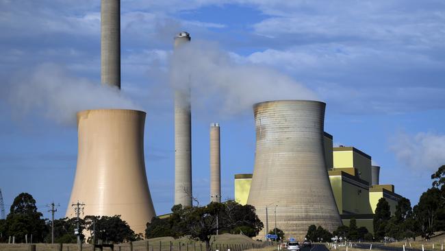 Victoria’s largest power station could be without one of its four generation units at the Latrobe Valley plant until August 1. Picture: AAP