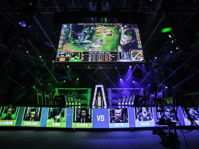 League of Legends tournament in action. Source: Supplied