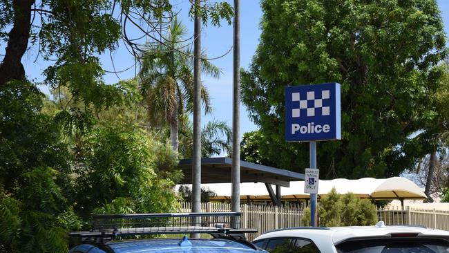 Tennant Creek Police Station. Picture: Alex Treacy