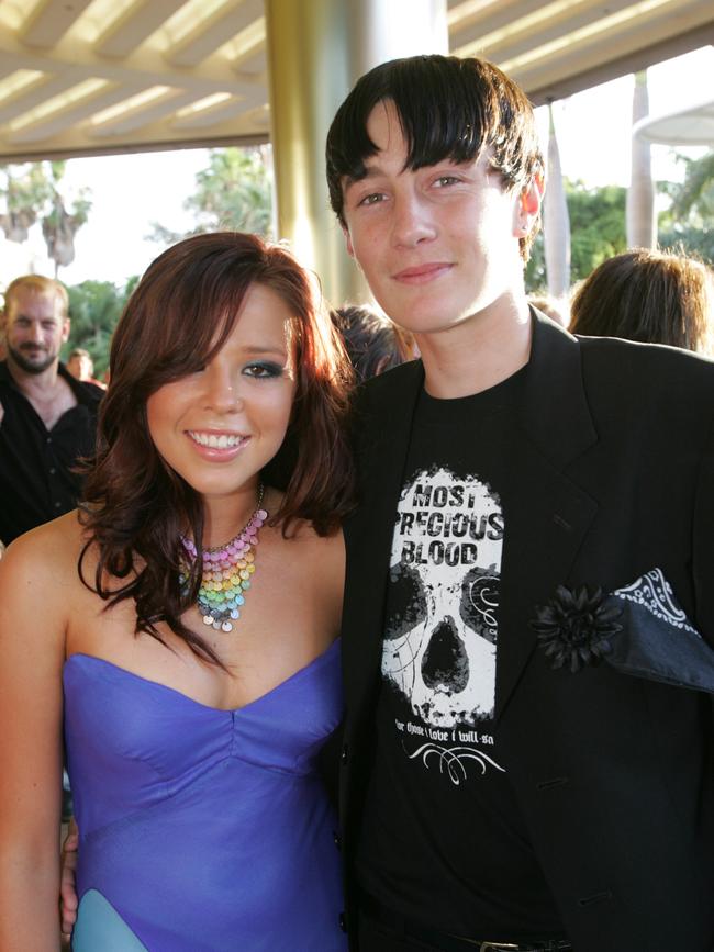 NOVEMBER 15, 2004: Palm Beach Currumbin State High School formal held at Conrad Jupiters. Romy Denny and Chase Butter. PicMike/Batterham