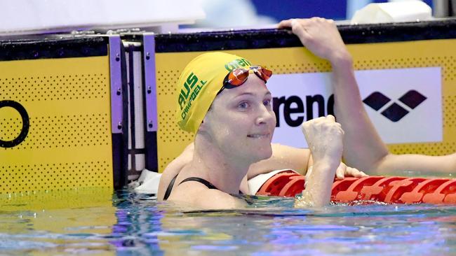 Cate Campbell won three gold medals at the Commonwealth Games. Picture: Delly Carr/Swimming Australia