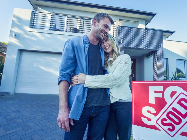 Buying property seems to be much more achievable on two incomes as the number of singles buying property falls.