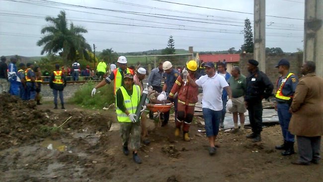 One person dead, 50 feared trapped after Tongaat mall collapse in South ...