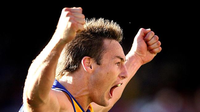 Aust footballer Adam Hunter.AFL Football - Sydney Swans vs West Coast Eagles grand final match at the MCG 30 Sep 2006./Football/AFL