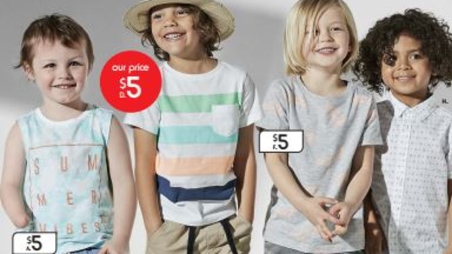 Kmart Australia wants all people who walk into their stores to be represented. Supplied: Kmart Australia