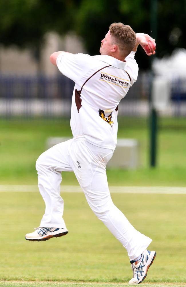 Townsville A Grade cricket between Wests and Suburban Parks at Cutheringa. Suburban's Stephen Clifford. Picture: Evan Morgan