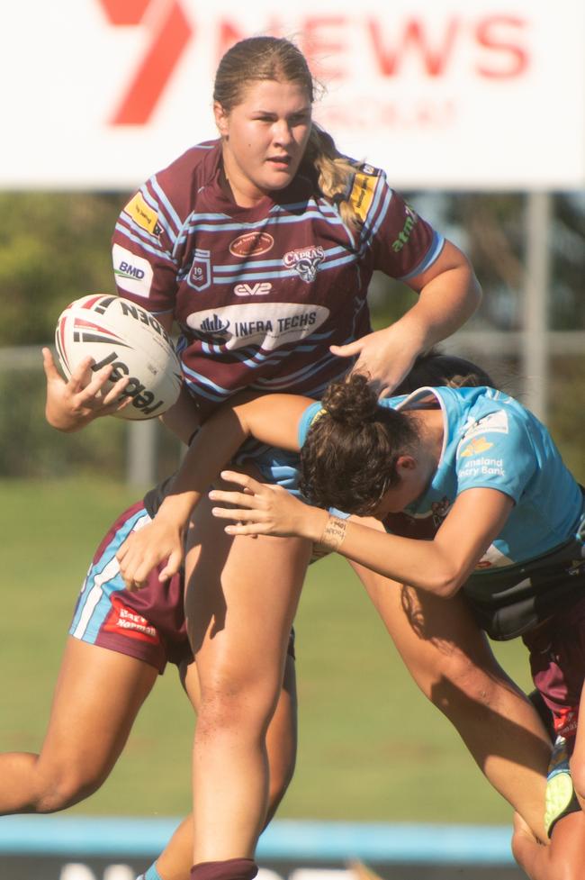 Mackay Cutters vs Central Queensland Capras Harvey Norman U19's Saturday 8 March 2025 Picture:Michaela Harlow
