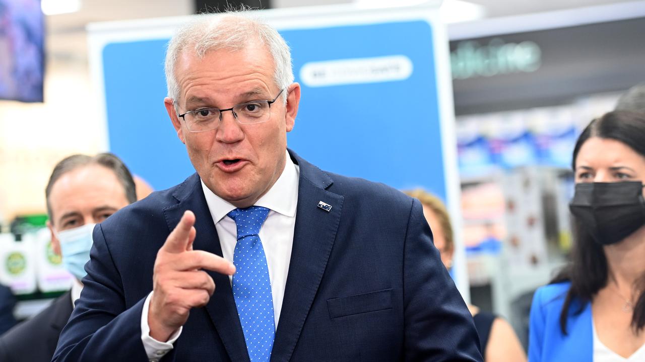 Prime Minister Scott Morrison said premiers should not slam their borders shut before Christmas. Picture: NCA NewsWire/Jeremy Piper