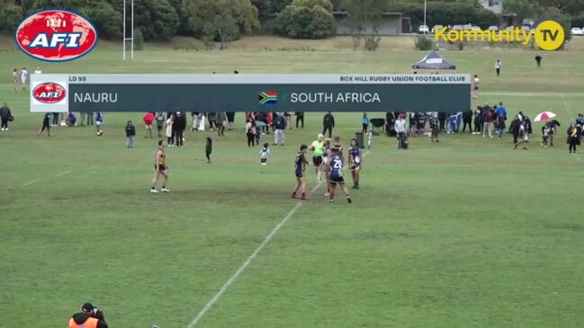 Replay: AFI World 9s - Nauru v South Africa (Div 2)