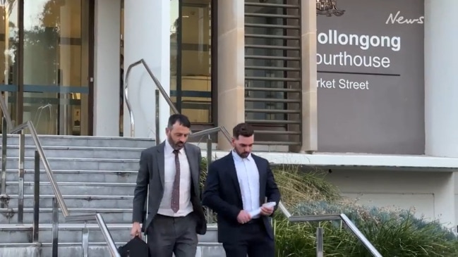 Reality TV farmer Sam Messina leaving Wollongong Courthouse