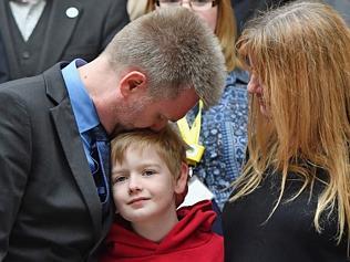 The Brain Family From Australia Meet With The First Minister