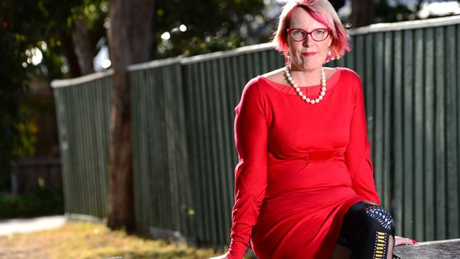 A Jetstar staff member asked Melanie Thomson if she was pregnant before she boarded a flight. Picture: Mitch Bear