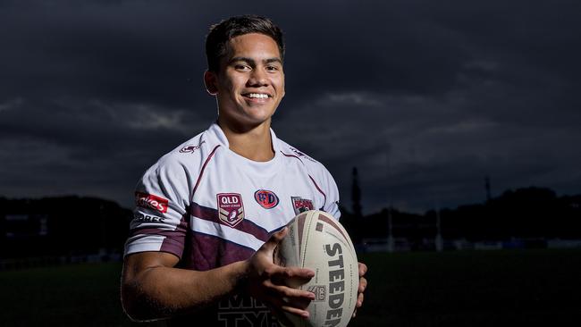 Burleigh Bears’ Taine Tuaupiki. Picture: Jerad Williams