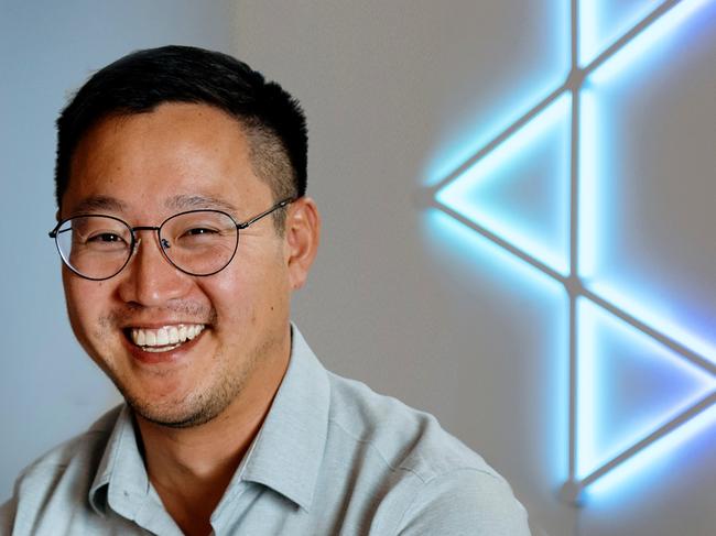 Co-founder and CEO of Nanoleaf, Gimmy Chu.