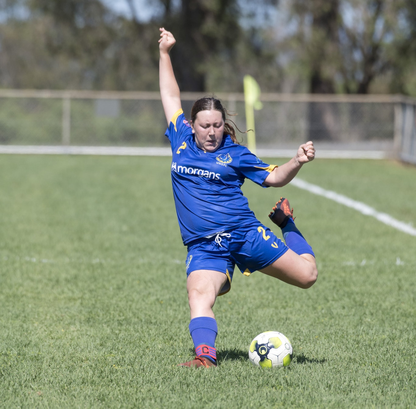 Taylor Reeves, USQ. USQFC vs Hawks Ladyhawks, 2020 TFL Premier Ladies. Sunday, 8th Mar, 2020.