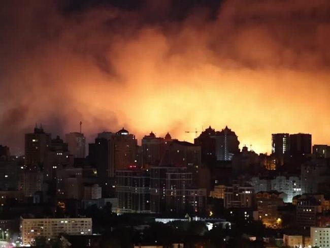Russia launches massive attack on Kyiv, hits civilian targets