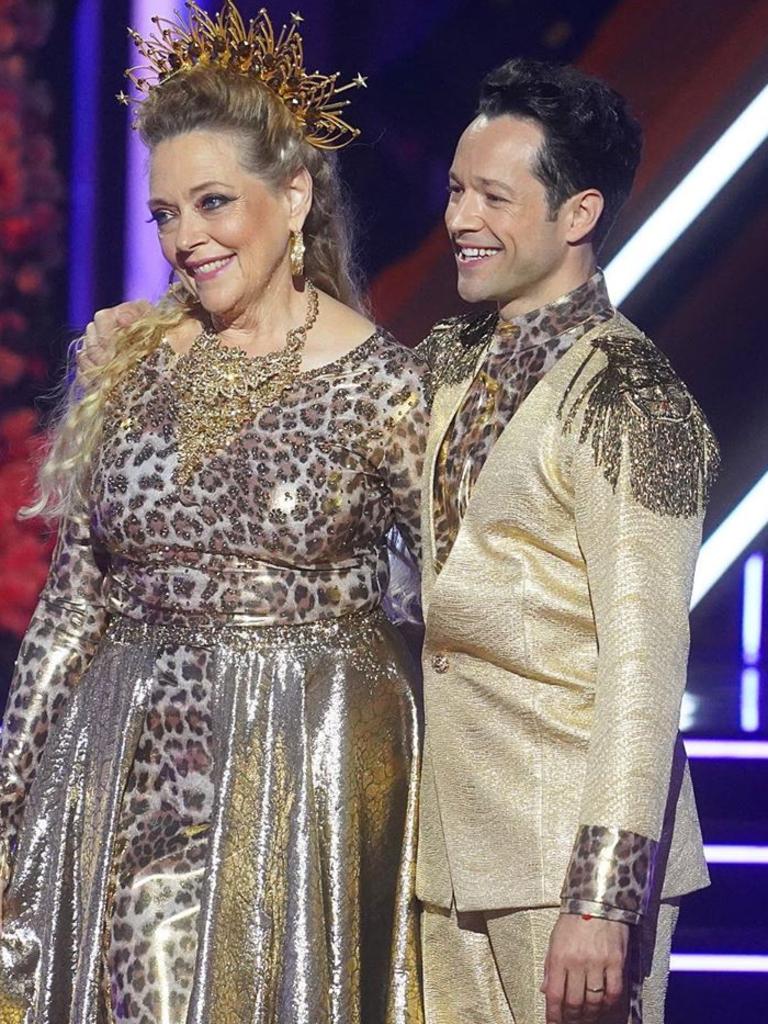 Carole Baskin on DWTS.