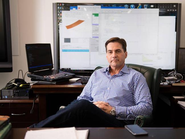 The Aussie connection ... Craig Wright claimed to be the inventor of virtual currency. Picture: Kristina Uffe