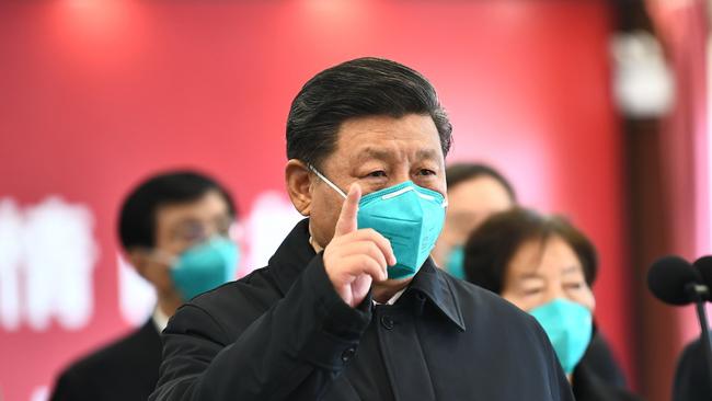 President Xi Jinping expelled accredited foreign journalists as the coronavirus spread around the world. Picture: AFP