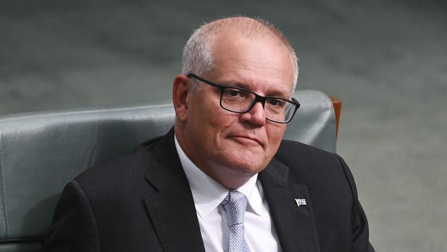 Scott Morrison was given the top accolade in the 2025 King’s Birthday Honours. Picture: NewsWire/ Martin Ollman
