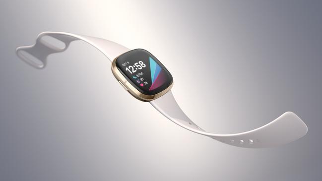 The Fitbit Sense smartwatch will feature more sensors and will be released in Australia in late September, with pre-orders beginning on August 26. Picture: Supplied