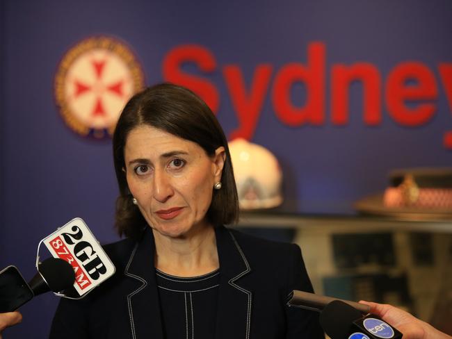 Premier Gladys Berejiklian has called for a probe into new minister Ray Williams. Picture: Stephen Cooper