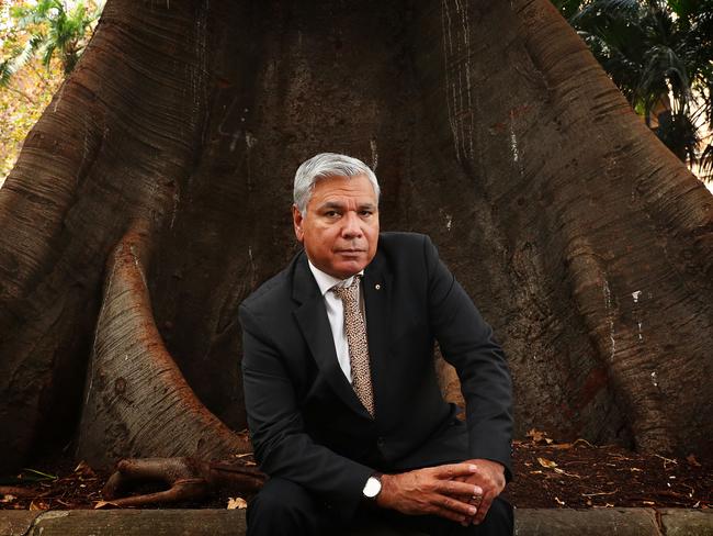 Indigenous business leader Warren Mundine: Do the Greens only believe in Aboriginal self-determination if we do what they want?” Picture: The Australian