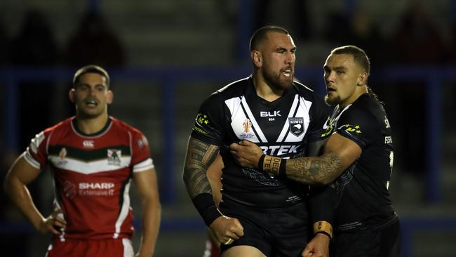 Nelson Asofa-Solomona is a big man, and he had a big impact. Picture: Getty